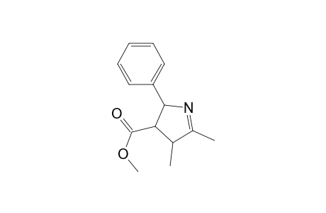 4-Methoxycarbonyl-2,3-dimethyl-5-phenyl-1-pyrroline