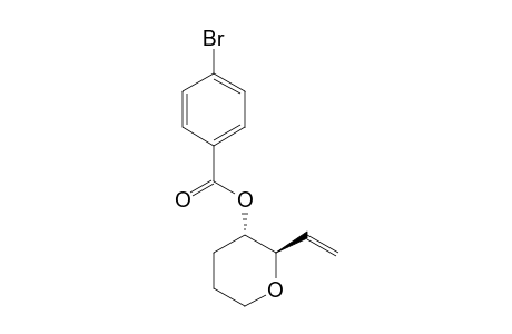 (2R*,3S*)-2-Ethenyltetrahydropyran-3-yl p-bromobenzoate