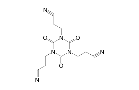 2,4,6-TRIOXO-s-TRIAZINE-1,3,5(2H,4H,6H)-TRIPROPIONITRILE