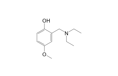 alpha-(Diethylamino)-4-methoxy-o-cresol