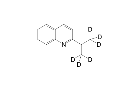 2-Isopropylquinoline-.beta.-D6