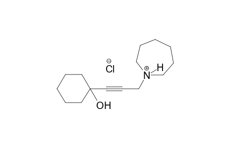 1-[3-(1-hydroxycyclohexyl)-2-propynyl]hexahydro-1H-azepinium chloride