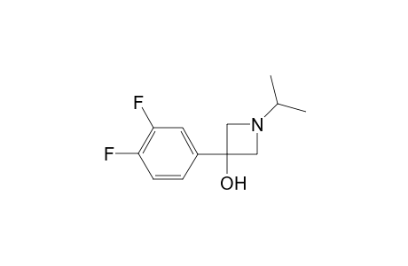 3-(3,4-difluorophenyl)-1-isopropylazetidin-3-ol