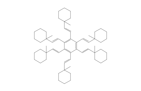 Hexakis[2-(1'-methylcyclohexyl)ethenyl]benzene