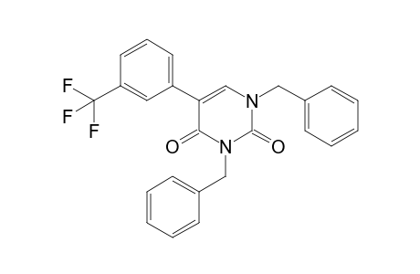 1,3-Dibenzyl-5-(3-trifluoromethylphenyl)uracil