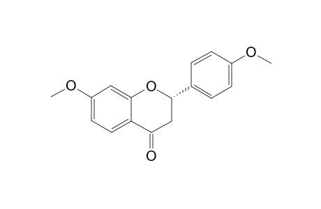 LIQUIRITIGENIN-4',7-DIMETHYLETHER;7,4'-DIMETHOXY-FLAVANONE