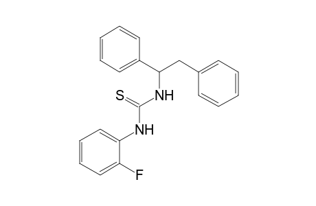 1-(1,2-diphenylethyl)-3-(o-fluorophenyl)-2-thiourea