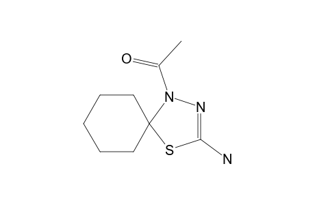 1-acetyl-3-amino-4-thia-1,2-diazaspiro[4.5]dec-2-ene