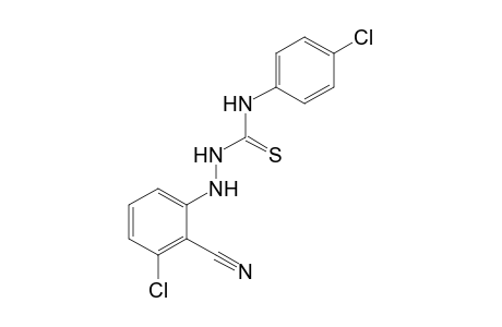 1-(3-chloro-2-cyanophenyl)-4-(p-chlorophenyl)-3-thiosemicarbazide