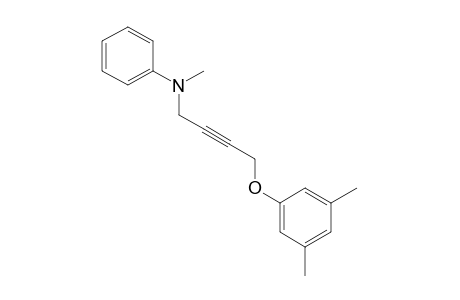 N-methyl-N-{4-[(3,5-xylyl)oxy]-2-butynyl}aniline