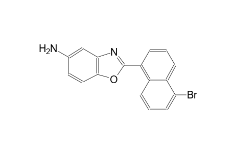 2-(5-bromo-1-naphthyl)-1,3-benzoxazol-5-amine