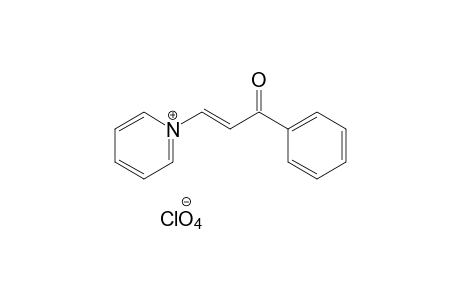 trans-1-(3-oxo-3-phenylpropenyl)pyridinium perchlorate