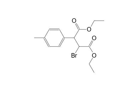 Butanedioic acid, 2-bromo-3-(4-methylphenyl)-, diethyl ester