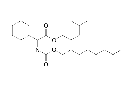 Glycine, 2-cyclohexyl-N-octyloxycarbonyl-, isohexyl ester