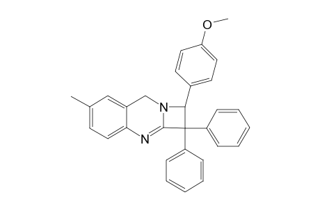 2,2-Diphenyl-6-methyl-1-(4-methoxyphenyl)-1,2-dihydoazeto[2,1-b]quinazoline