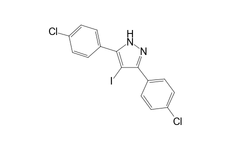 4-Iodo-3,5-bis-(4-chlorophenyl)-1H-pyrazole