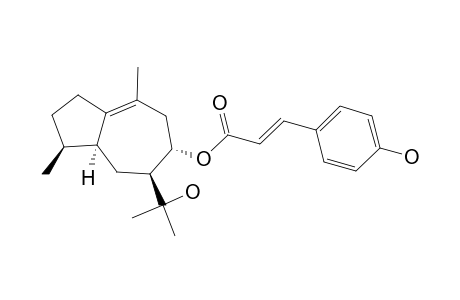 [4S,5S,7S,8S]-8-PARA-COUMAROYLOXY-1(10)-GUAIEN-11-OL