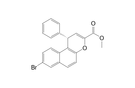 (S)-Methyl 8-bromo-1-phenyl-1H-benzo[f]chromene-3-carboxylate