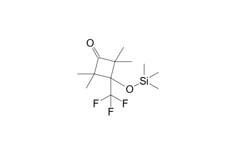 2,2,4,4-Tetramethyl-3-(trifluoromethyl)-3-[(trimethylsilyl)oxy]-cyclobutanone