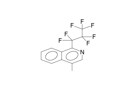 1-HEPTAFLUOROPROPYL-4-METHYLISOQUINOLINE