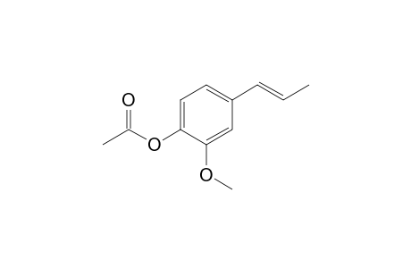 Phenol, 2-methoxy-4-(1-propenyl)-, acetate