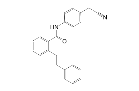 Benzamide, N-(4-cyanomethylphenyl)-2-phenethyl-