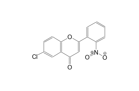 6-chloro-2-(2-nitrophenyl)-4H-chromen-4-one