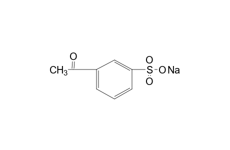 m-acetylbenzenesulfonic acid, sodium salt