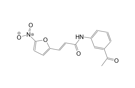 (2E)-N-(3-acetylphenyl)-3-(5-nitro-2-furyl)-2-propenamide