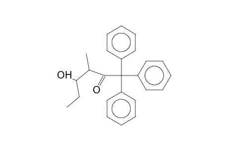 4-Hydroxy-3-methyl-1,1,1-triphenyl-2-hexanone