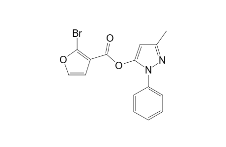 (3-METHYL-1-PHENYL-1H-PYRAZOL-5-YL)-2-BROMO-3-FURANCARBOXYLATE