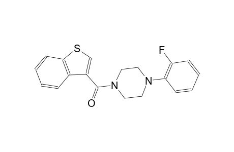 1-(1-benzothien-3-ylcarbonyl)-4-(2-fluorophenyl)piperazine