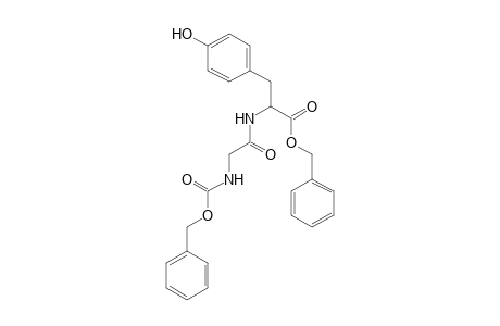 N-(N-carboxyglycyl)-L-tyrosine, dibenzyl ester