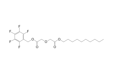 Diglycolic acid, decyl pentafluorobenzyl ester