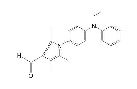 1-(9-ethylcarbazol-3-yl)-2,4,5-trimethylpyrrole-3-carboxaldehyde