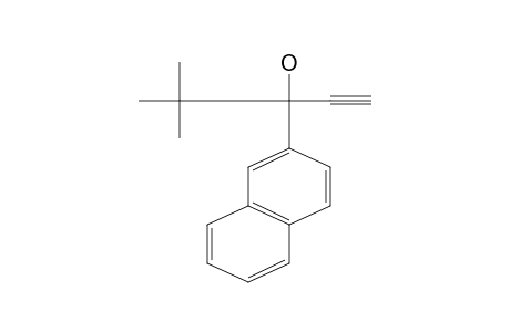 4,4-dimethyl-3-(2-naphthyl)-1-pentyn-3-ol