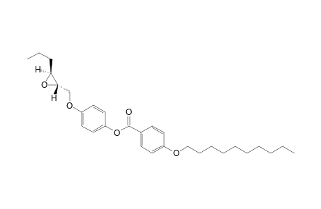 4-[(S,S)-2,3-Epoxyhexyloxy]phenyl 4-(decyloxy)benzoate