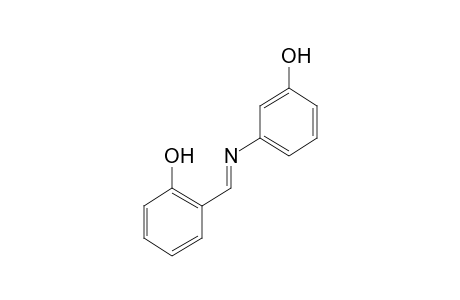 o-[N-(m-hydroxyphenyl)formimidoyl]phenol