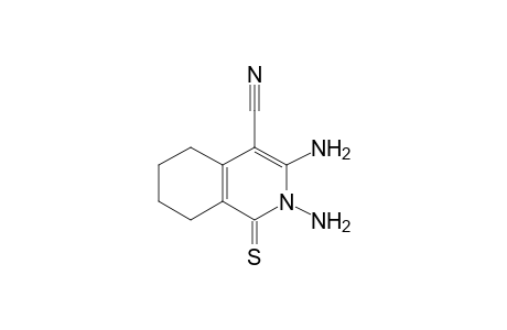 2,3-bis(azanyl)-1-sulfanylidene-5,6,7,8-tetrahydroisoquinoline-4-carbonitrile