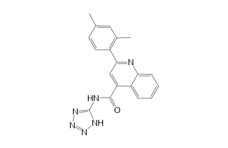 2-(2,4-dimethylphenyl)-N-(1H-tetraazol-5-yl)-4-quinolinecarboxamide