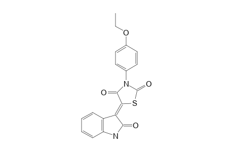 3-(4-Ethoxy-phenyl)-5-(2-oxo-1,2-dihydro-indol-3-ylidene)-thiazolidine-2,4-dione