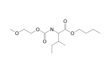 L-Isoleucine, N-(2-methoxyethoxycarbonyl)-, butyl ester