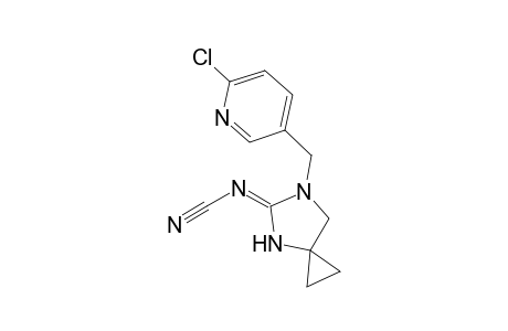 [6-(6-CHLOROPYRIDIN-3-YLMETHYL)-4,6-DIAZASPIRO-[2.4]-HEPT-5-YLIDENE]-CYANAMIDE