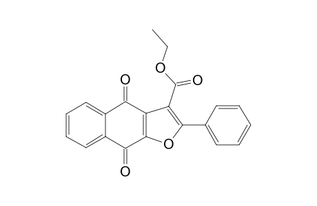 4,9-Diketo-2-phenyl-benzo[f]benzofuran-3-carboxylic acid ethyl ester