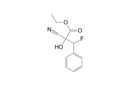 (erythro / threo)-Ethyl 2-cyano-3-fluoro-2-hydroxy-3-phenylpropanoate