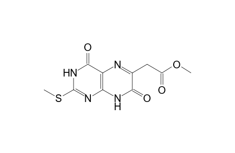 6-METHYLENECARBOXYMETHYL-2-METHYLTHIOPTERIDINE-4,7(3H,8H)-DIONE