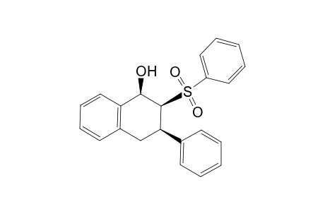 Trans-2-benzenesulfonyl-3-phenyl-1.2,3,4-tetrahydronaphthalen-1-ol