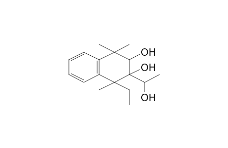 1-Ethyl-2-(1-hydroxyethyl)-1,4,4-trimethyl-1,2,3,4-tetrahydro-2,3-naphthalenediol