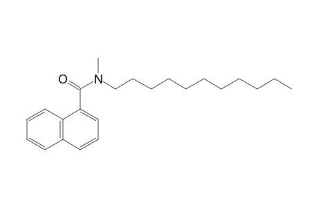 1-Naphthamide, N-methyl-N-undecyl-