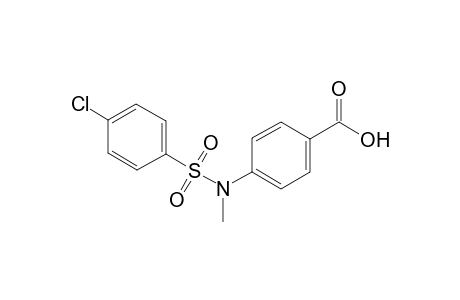 4-[(4-Chloro-benzenesulfonyl)-methyl-amino]-benzoic acid